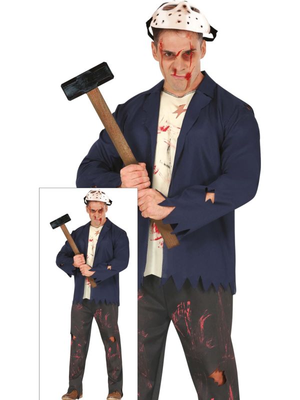 Jason Voorhees Halloween Kostuum Heren