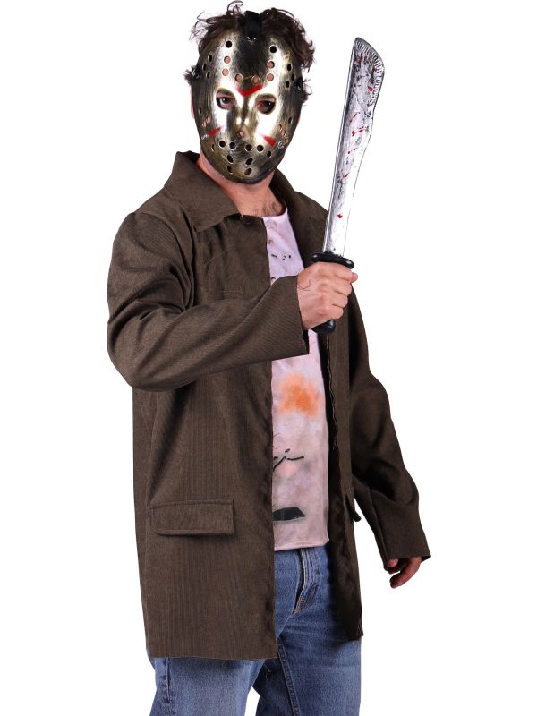 Jason Voorhees Kostuum Jas Halloween Vrijdag de 13e