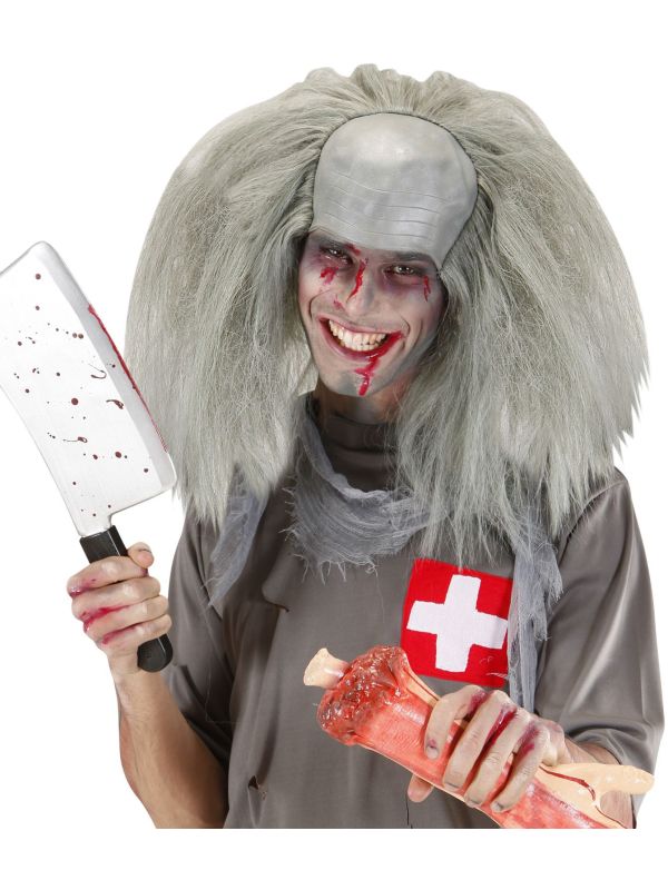 Kale Kop Pruik Zombie