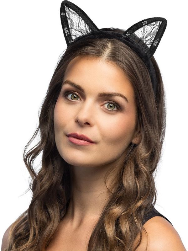 Kanten Katten Tiara Diadeem