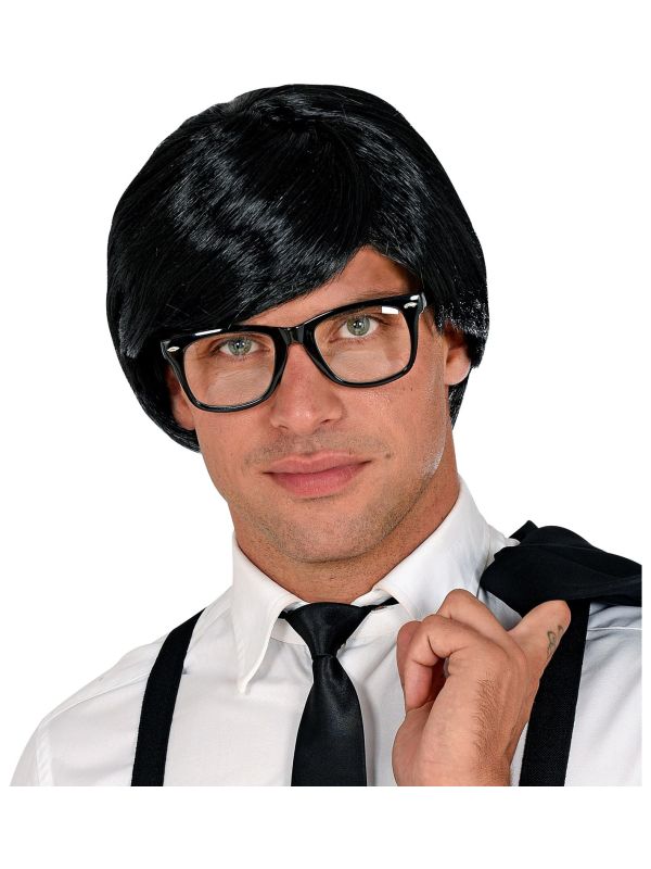 Karel Zwarte Pruik Heren