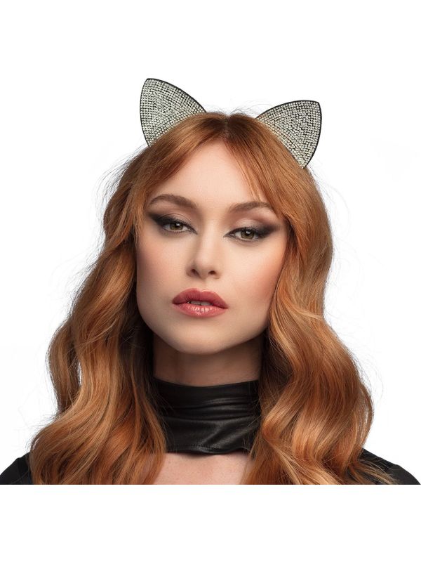 Katten Tiara Haarband met Juweeltjes