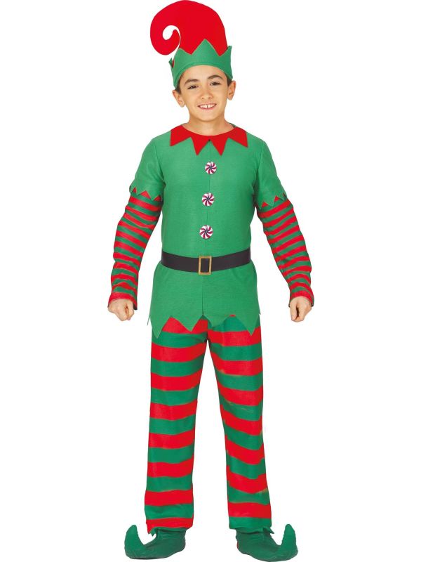 Kerst Elf Kostuum Kind