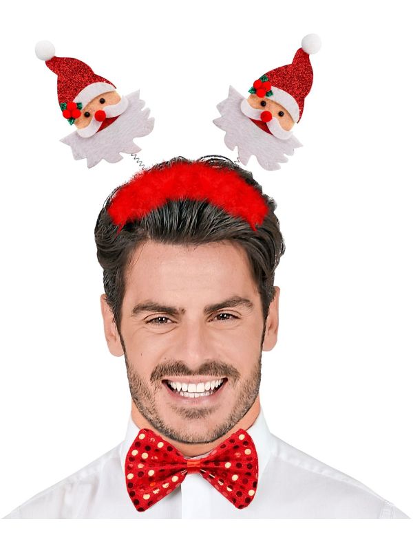 Kerst Haarband Santa