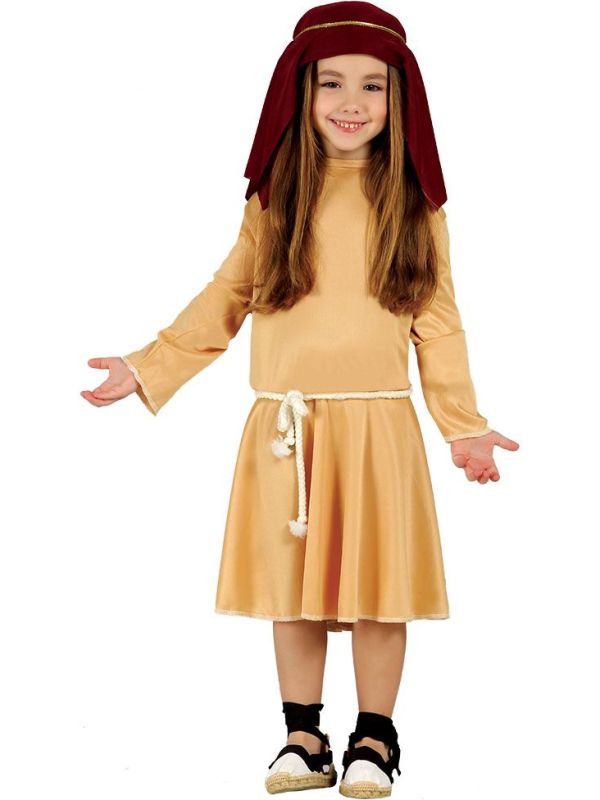 Kerst Herderin Bruin