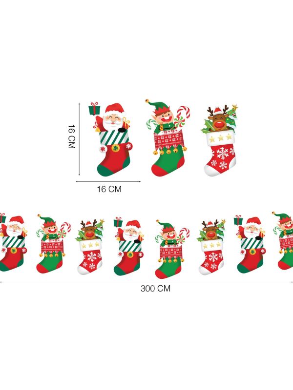 Kerst Sokken Figuurslinger 3M
