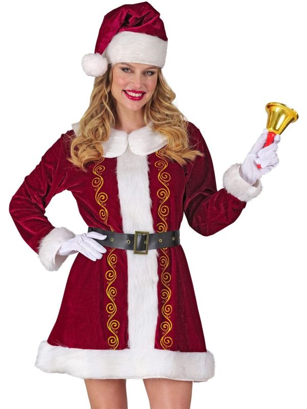 Kerstjurk Kostuum Outfit Carnaval Dames