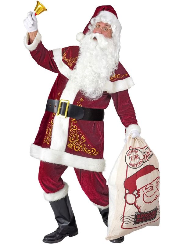 Kerstman Pak Kostuum Heren