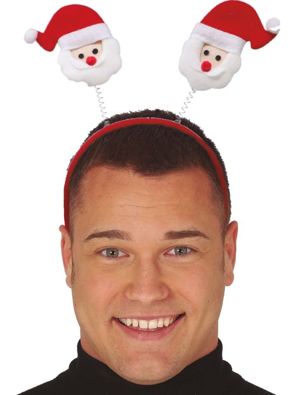 Kerstmannen Haarband Zacht