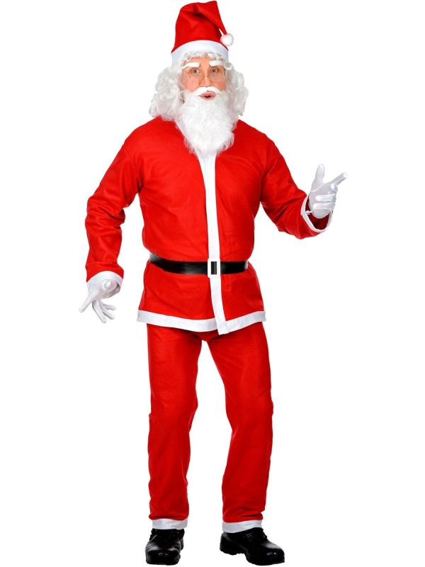 Kerstmannen Pak Rood