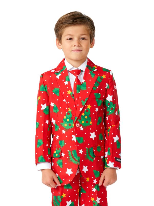 Kerstmis Maatpak Rood Jongens