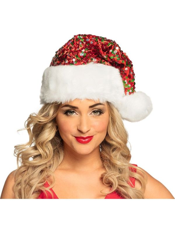 Kerstmuts met Pailetten
