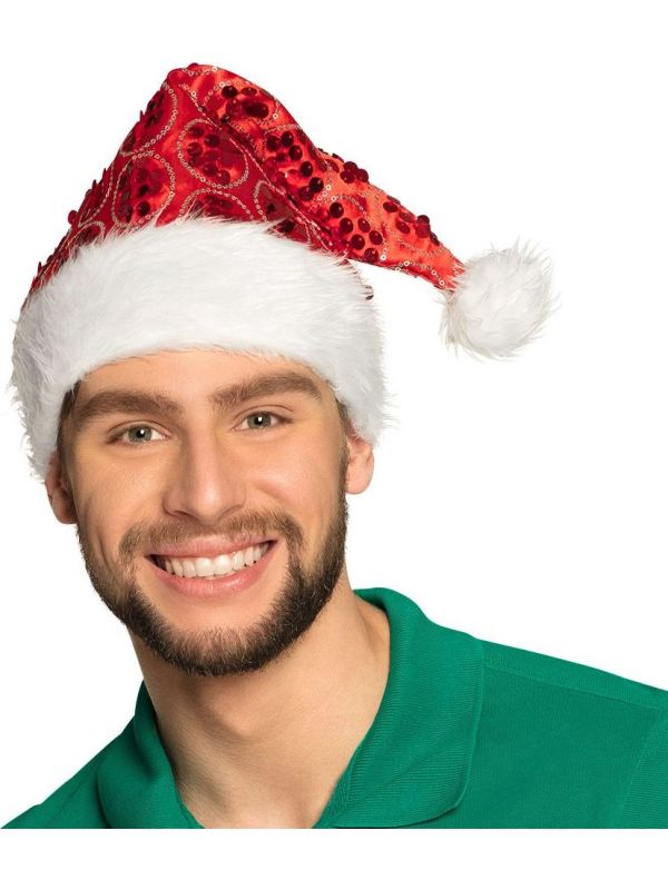 Kerstmuts met Pailletten