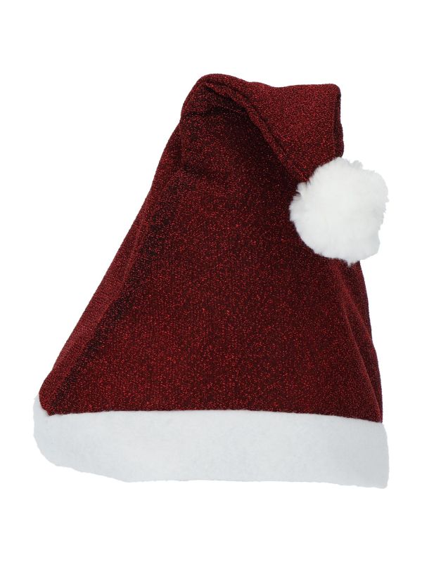 Kerstmuts Rood met Glitters