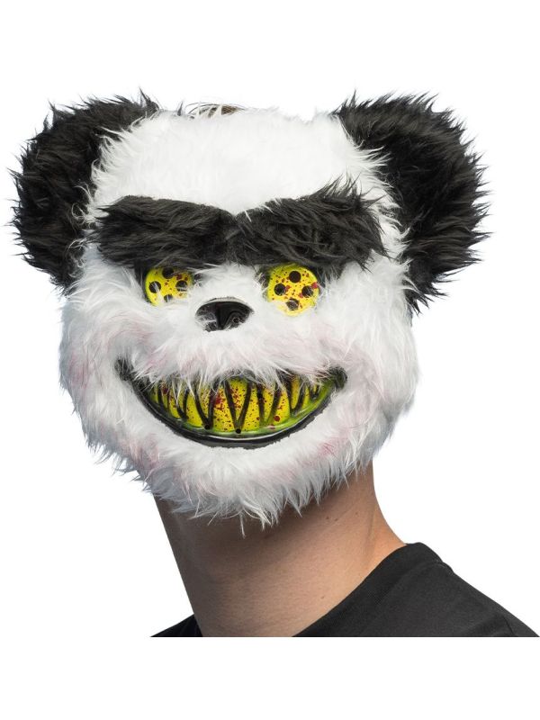 Killer Panda Masker Pluche Halloween