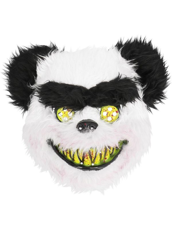Boland Panda beer dieren verkleedmasker - pluche - volwassenen - Horror