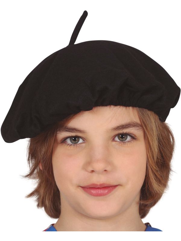 Kinderen Baret Zwart