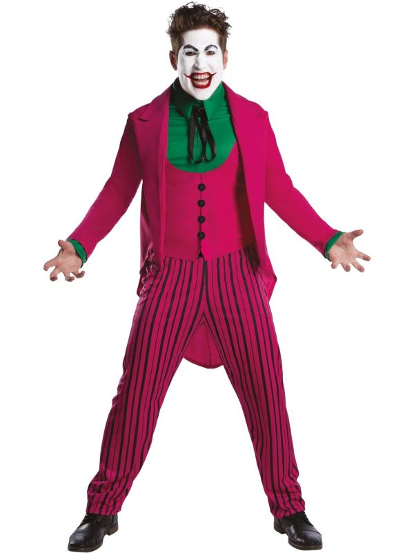 Klassieke 1966 Joker Kostuum Heren Paars