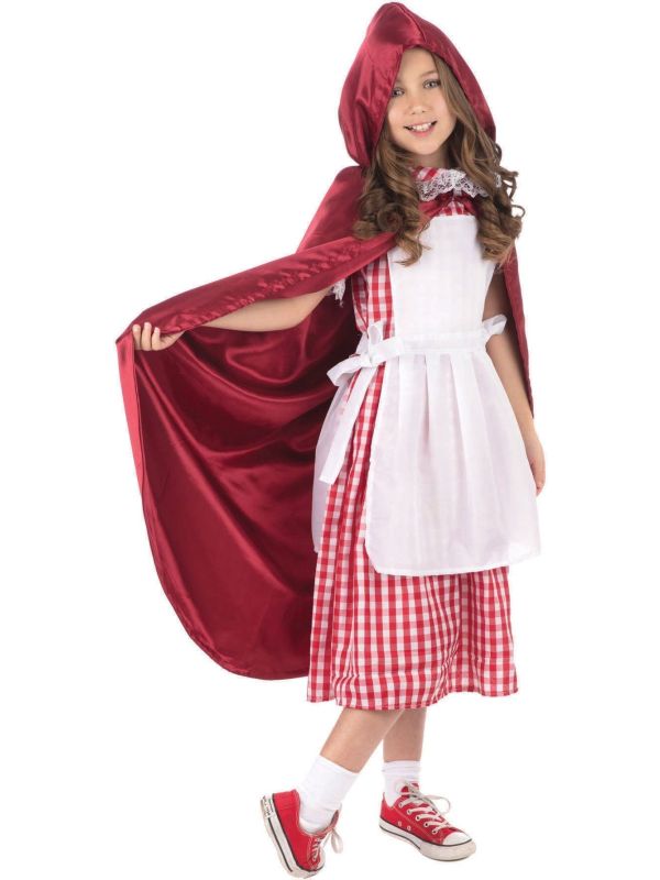 Klassieke Roodkapje Jurkje Meisjes