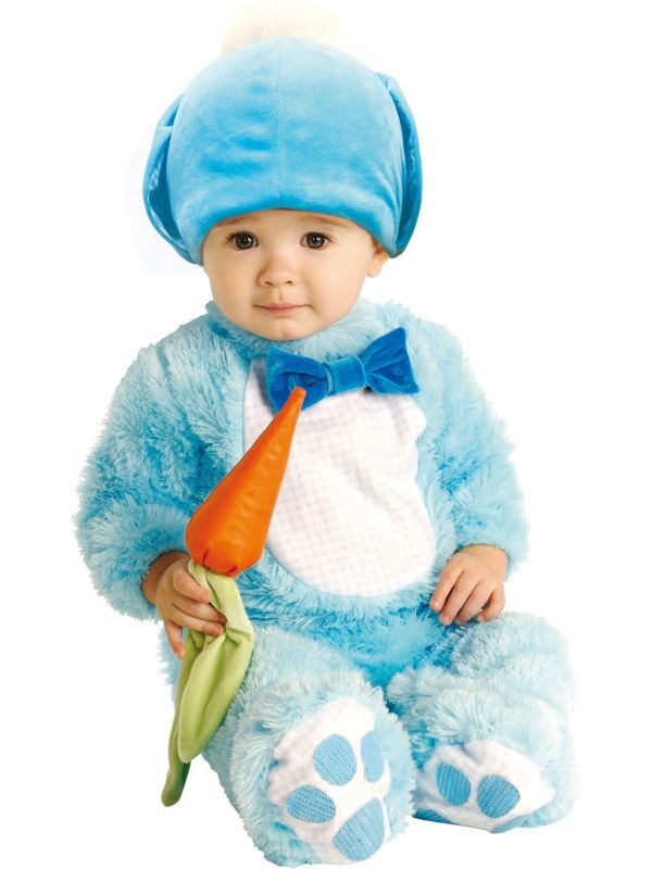Klein Konijntje Blauw Baby Kostuum