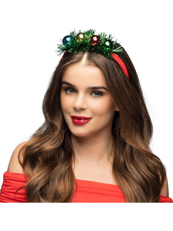 Kleuren Kerstballen Tiara Diadeem