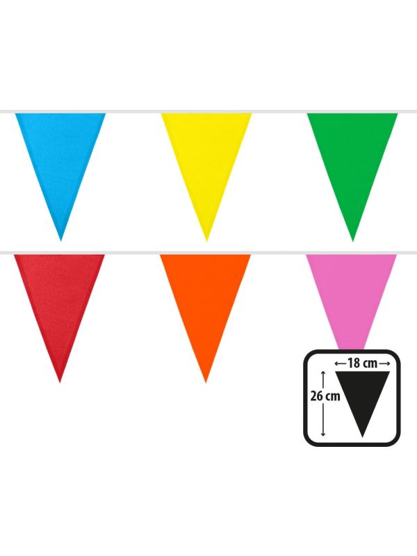 Kleuren Vlaggenlijn Carnaval 6M