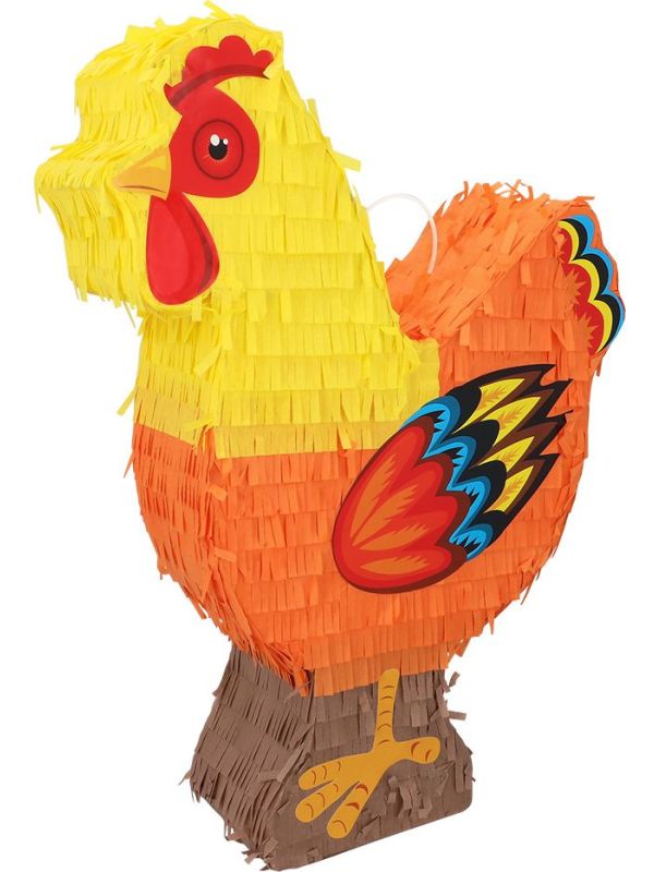 Kleurrijke Haan Piñata