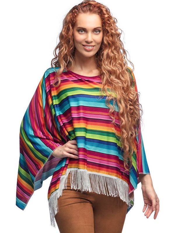 Kleurrijke Mexicaanse Poncho