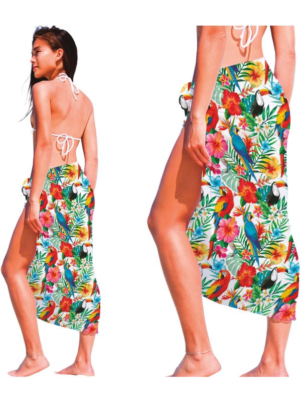 Kleurrijke Wikkelrok Dames Hawaii