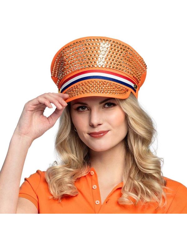 Koningsdag Oranje Pet met Steentjes
