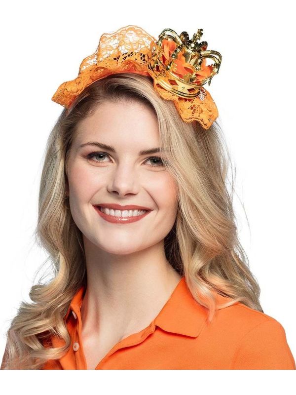 Koningsdag Tiara Oranje Koningin