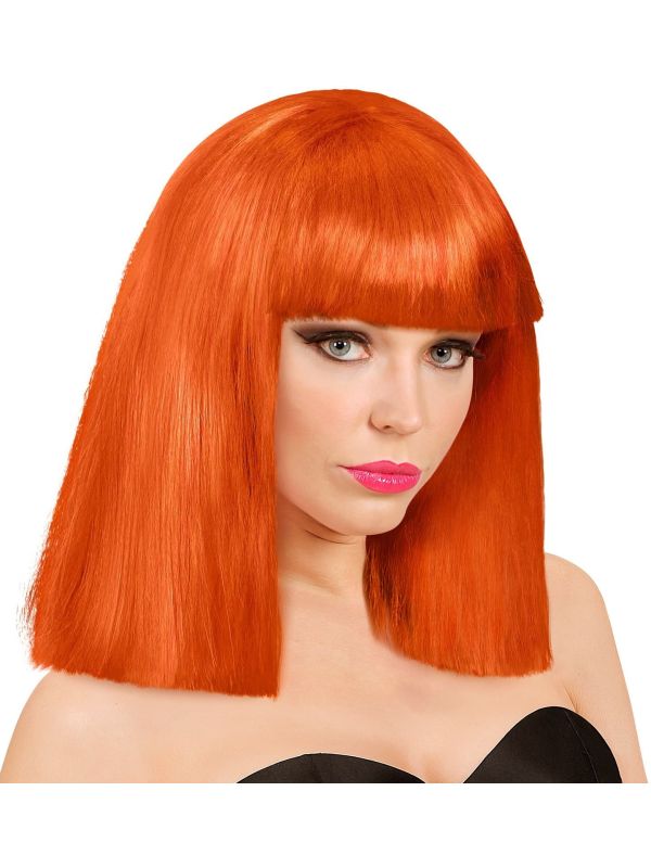 Koper Showgirl Pruik