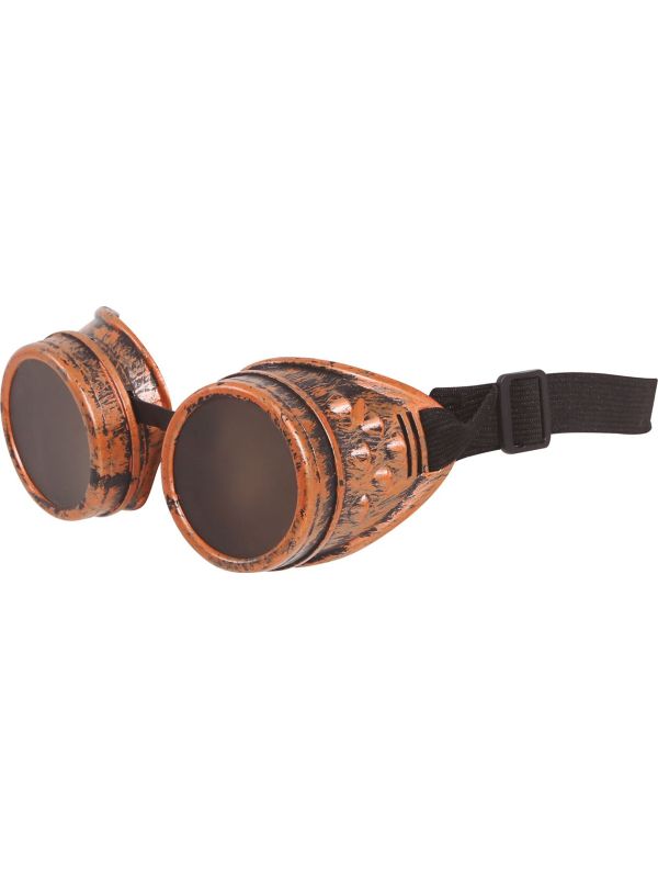 Koperlook Steampunk Bril