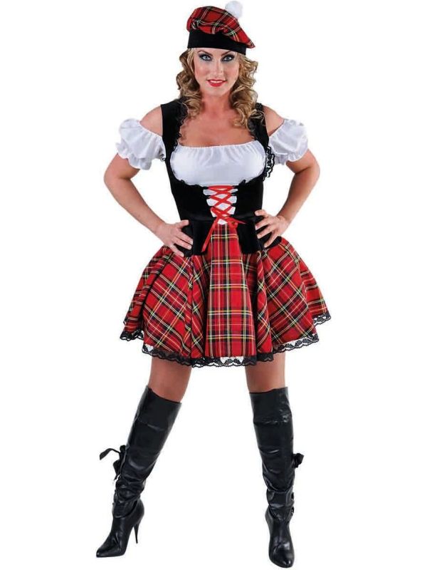 Korte Schotse Jurk Dames