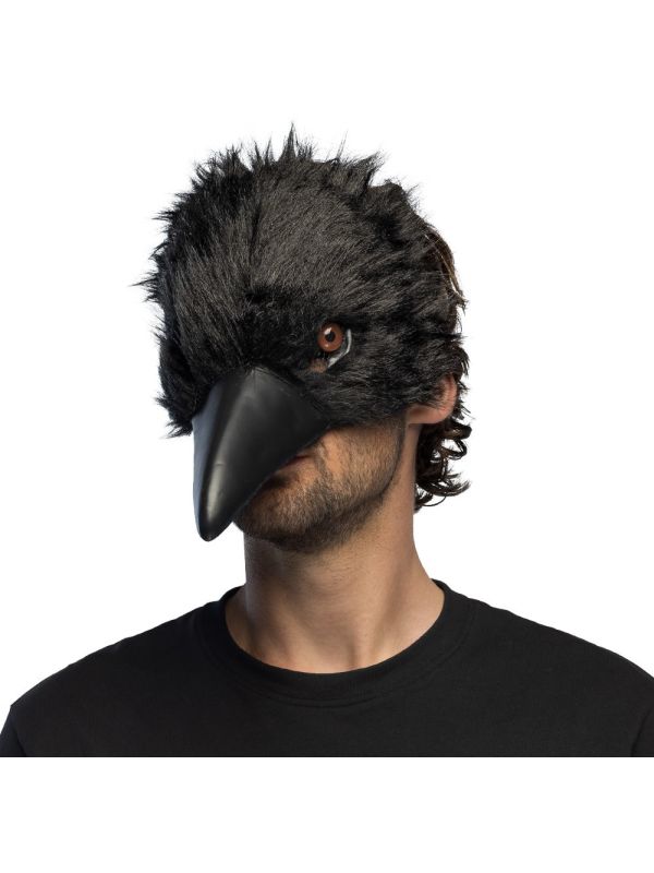Kraai Masker Zwart