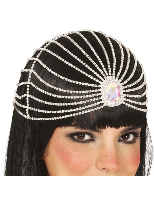Kristallen Flapper Hoofdband Dames