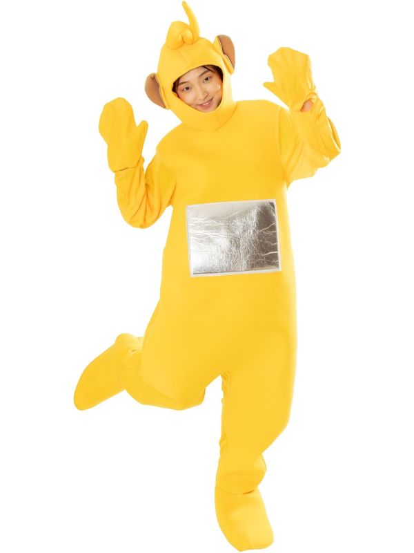 Laa-Laa Teletubbie Kostuum Dames Heren Geel
