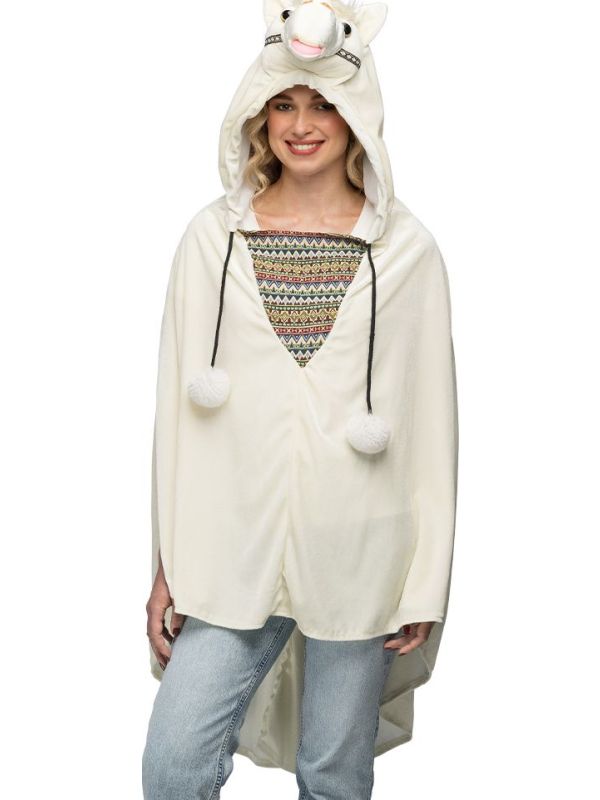 Lama Poncho Volwassenen