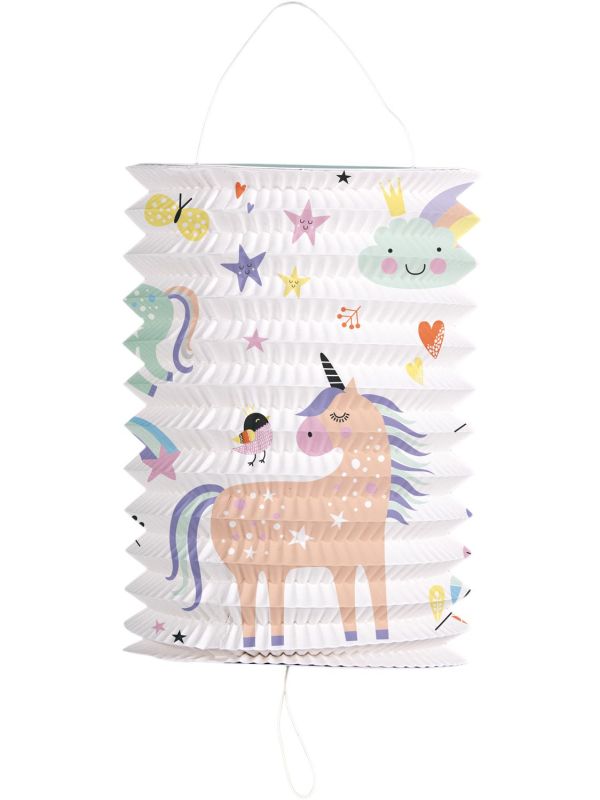 Lampion Regenboog en Eenhoorn