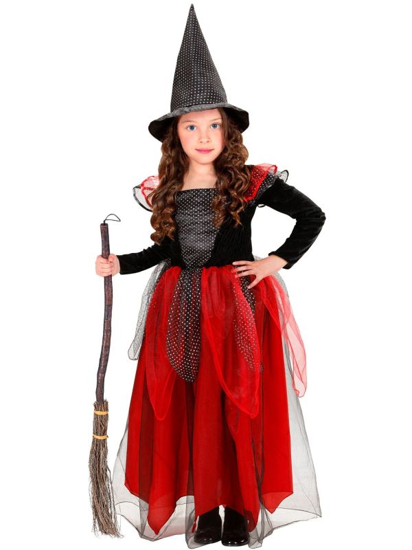 Lange Heksen Jurk Meiden