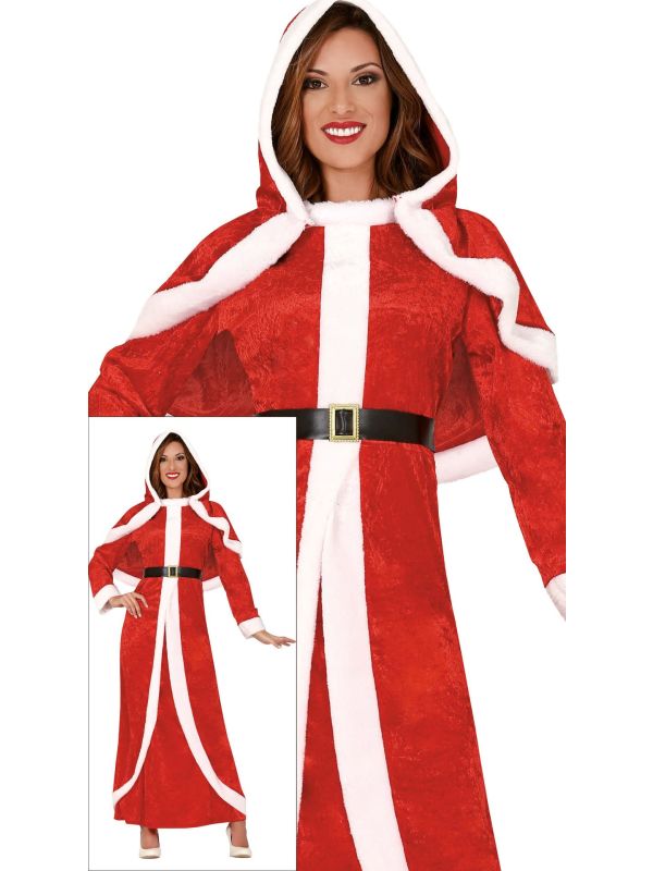 Lange kerstjurk dames