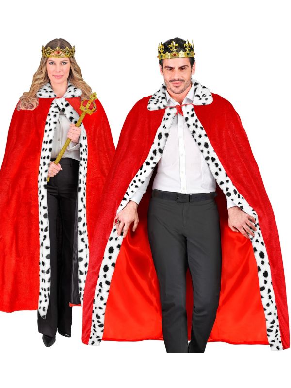 Lange Rode Koningsmantel