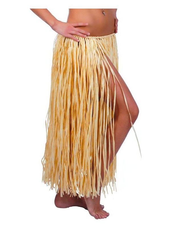 Lange Strokleurige Hawaii Rok