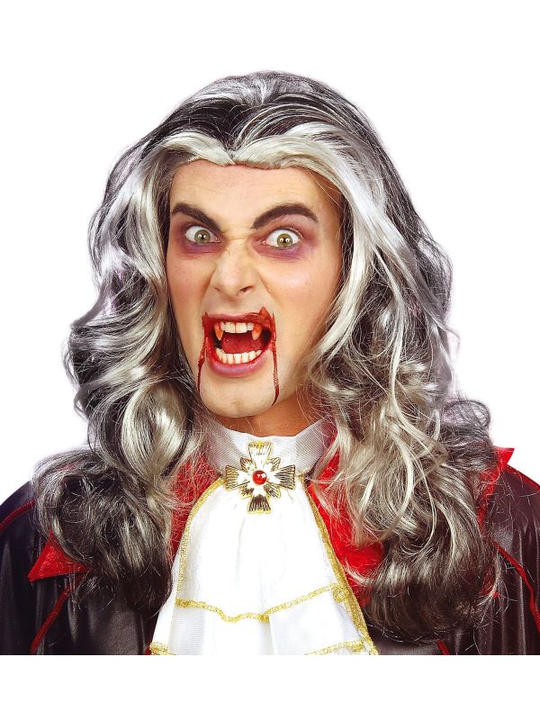 Lange Vampieren Pruik