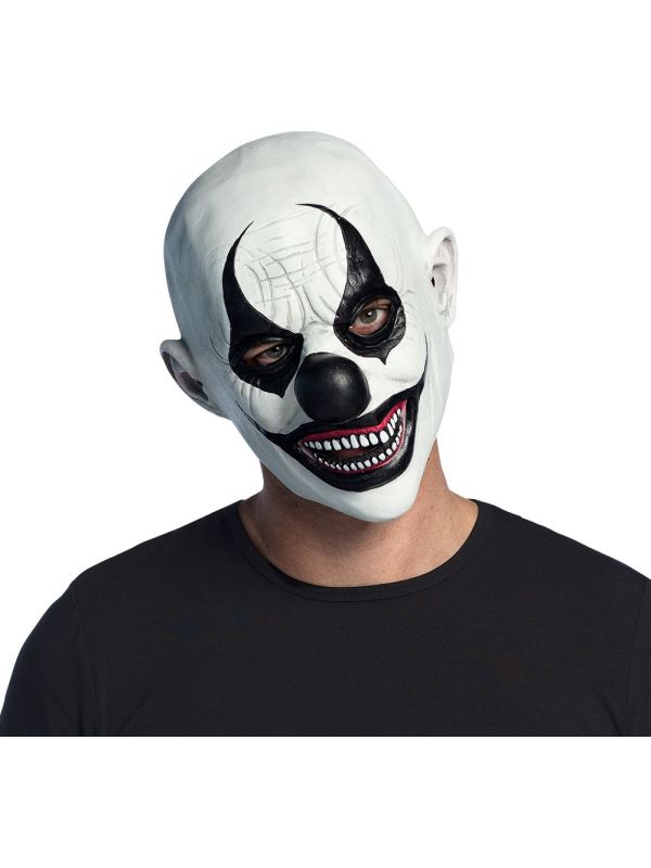 Latex Hoofdmasker Evil Clown Halloween