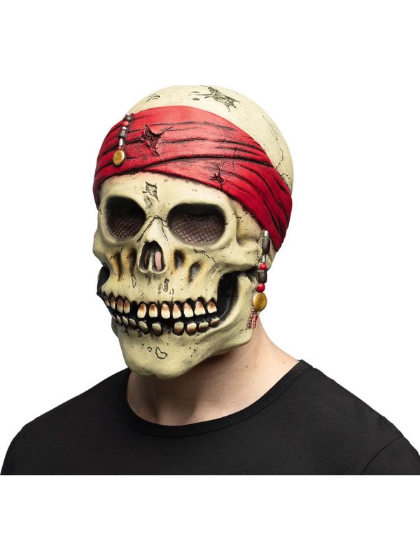 Latex Piratenmasker Halloween