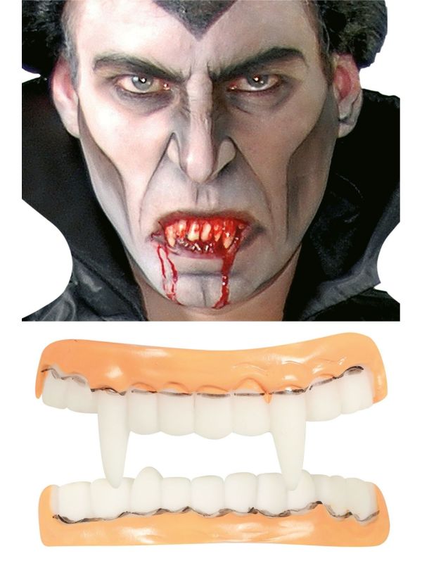 Latex Vampier Hoektanden Gebit