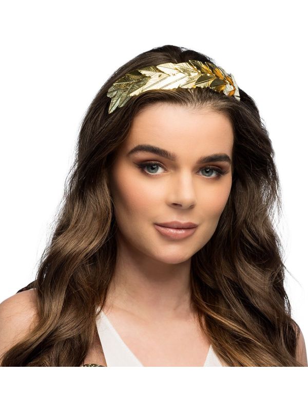 Laurier Krans Tiara Goud