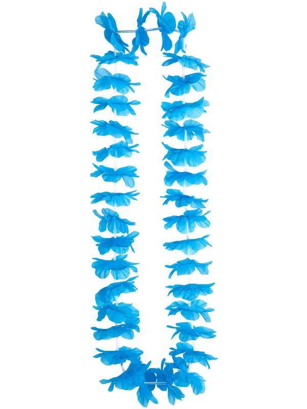 Lichtblauwe Hawaii Krans