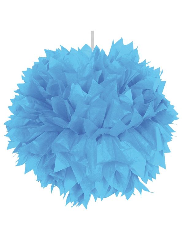 Lichtblauwe Pompom Hanger 30cm
